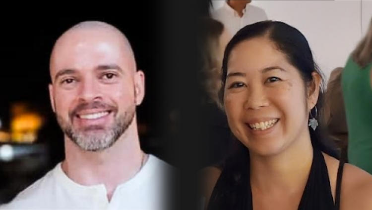 Prof. Mariana e Prof. Diego