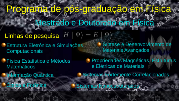 Programa de Pós-graduação em Física